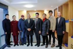 湖南省商标品牌协会会长朱增辉一行走访湖南瑞邦管业有限公司