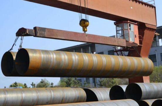 大口径螺旋钢管的保管是怎样的？